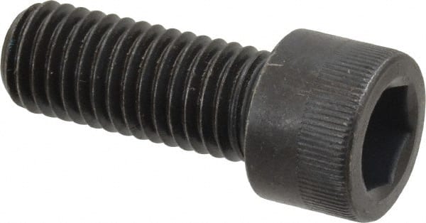 Socket Cap Screw: M12 x 1.75, 30 mm Length Under Head, Socket Cap Head, Hex Socket Drive, Alloy Steel, Black Oxide Finish MPN:.12C30KCS