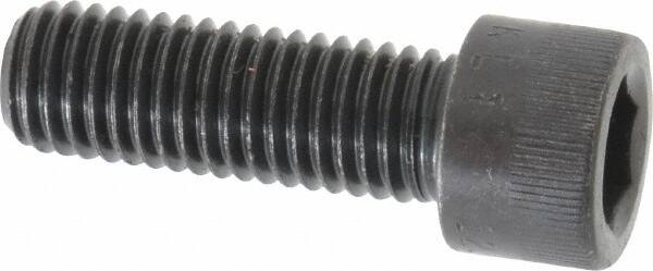 Socket Cap Screw: M12 x 1.75, 35 mm Length Under Head, Socket Cap Head, Hex Socket Drive, Alloy Steel, Black Oxide Finish MPN:.12C35KCS