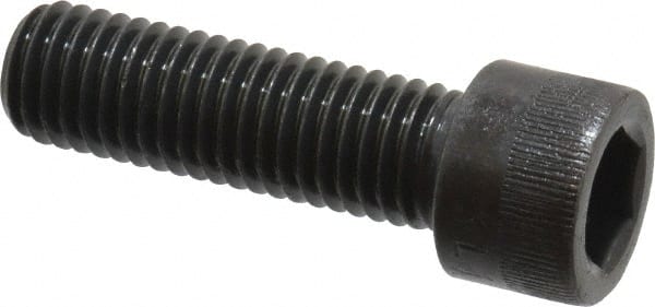 Socket Cap Screw: M12 x 1.75, 40 mm Length Under Head, Socket Cap Head, Hex Socket Drive, Alloy Steel, Black Oxide Finish MPN:.12C40KCS