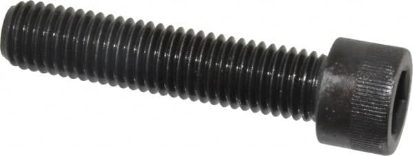 Socket Cap Screw: M12 x 1.75, 55 mm Length Under Head, Socket Cap Head, Hex Socket Drive, Alloy Steel, Black Oxide Finish MPN:.12C55KCS