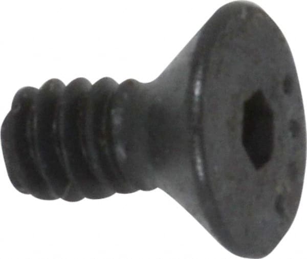 Flat Socket Cap Screw: #4-40 x 1/4