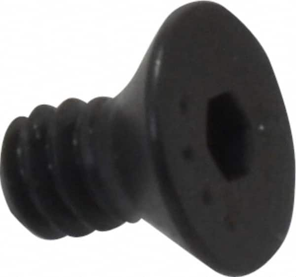 Flat Socket Cap Screw: #6-32 x 1/4