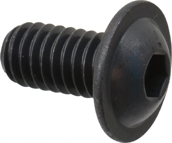 Button Socket Cap Screw: 5/16-18 x 5/8, Alloy Steel, Black Oxide Coated MPN:16491