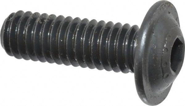 Button Socket Cap Screw: 5/16-18 x 1, Alloy Steel, Black Oxide Coated MPN:16498