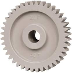 Spur Gear: 40 Teeth, 3/8