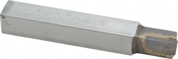 Single-Point Tool Bit: AR, Square Shoulder Turning, 1/2 x 1/2