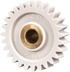 Spur Gear: 27 Teeth, 1/4