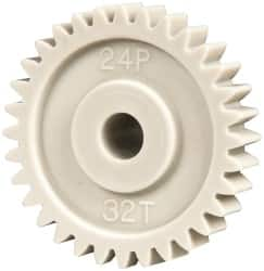 Spur Gear: 32 Teeth, 1/4