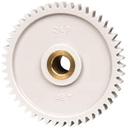 Spur Gear: 48 Teeth, 5/16