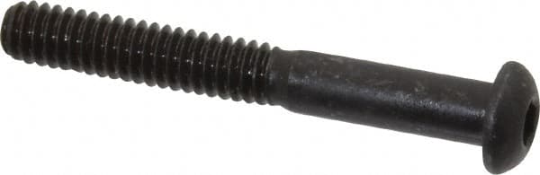 Button Socket Cap Screw: 1/4-20 x 2, Alloy Steel, Black Oxide Coated MPN:25C200KBC