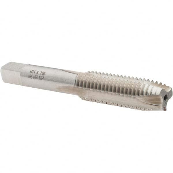 Spiral Point Tap: M14 x 2, Metric Coarse, 3 Flutes, Plug, High Speed Steel MPN:27368