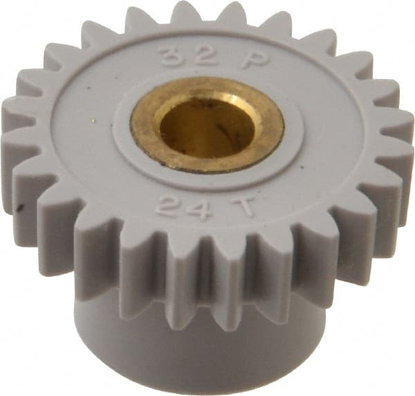 Spur Gear: 24 Teeth, 3/16