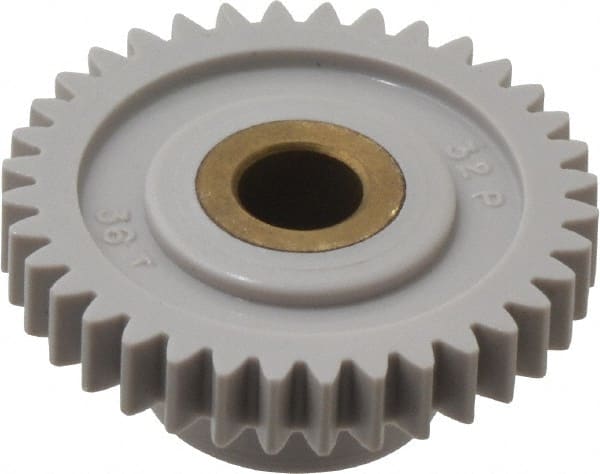 Spur Gear: 36 Teeth, 1/4