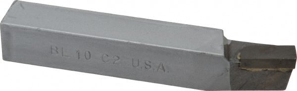 Single Point Tool Bit: 5/8'' Shank Width, 5/8'' Shank Height, C2 Solid Carbide Tipped, LH, BL, Lead Angle Turning MPN:325