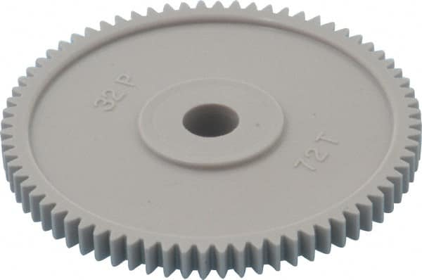 Spur Gear: 72 Teeth, 5/16