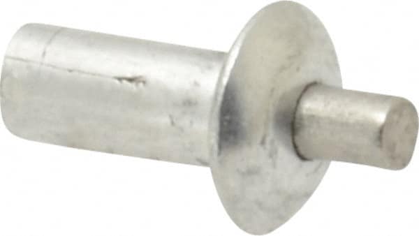 Drive Blind Rivet: Universal Head, Aluminum Alloy Body, Stainless Steel Mandrel MPN:38-104-06-13-PC