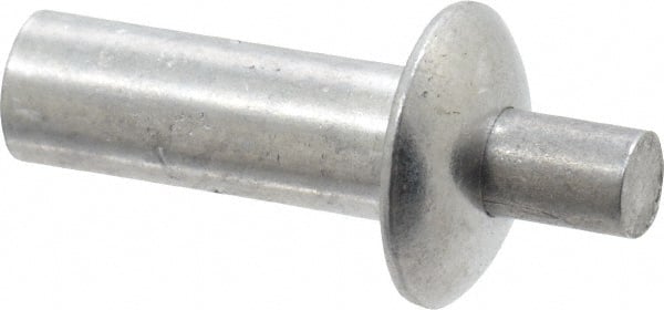 Drive Blind Rivet: Universal Head, Aluminum Alloy Body, Aluminum Alloy Mandrel MPN:38-106-12-16-PC