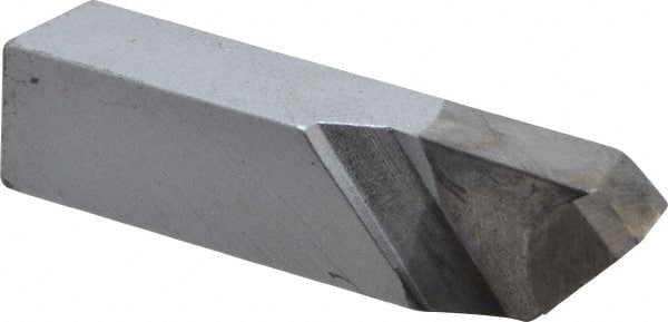 Single Point Tool Bit: 3/8'' Shank Width, 3/8'' Shank Height, K68 Solid Carbide Tipped, Neutral, TSE, Square Shank Boring MPN:42001