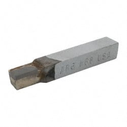 Single Point Tool Bit: 3/8'' Shank Width, 3/8'' Shank Height, K68 Solid Carbide Tipped, RH, AR, Square Shoulder Turning MPN:43878