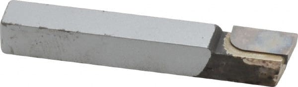 Single Point Tool Bit: 5/16'' Shank Width, 5/16'' Shank Height, K68 Solid Carbide Tipped, RH, AR, Square Shoulder Turning MPN:44016