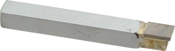 Single-Point Tool Bit: C, Square Nose, 1/4 x 1/4