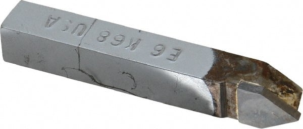 Single-Point Tool Bit: E, Threading Tool, 3/8 x 3/8