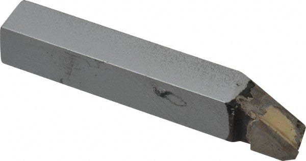 Single Point Tool Bit: 3/8'' Shank Width, 3/8'' Shank Height, K68 Solid Carbide Tipped, LH, EL, Offset Threading MPN:47059