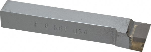 Single-Point Tool Bit: FL, Offset End Cutting, 1/2 x 1/2