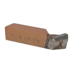 Single Point Tool Bit: 5/8'' Shank Width, 5/8'' Shank Height, K21 Solid Carbide Tipped, Neutral, TSE, Boring MPN:47194