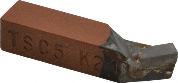 Single-Point Tool Bit: TSC, Square Shank Boring, 5/16 x 5/16