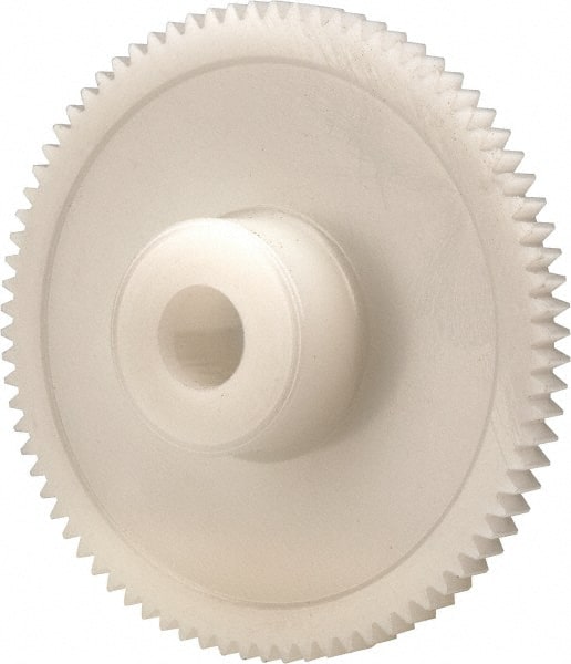 Spur Gear: 80 Teeth, 1/4