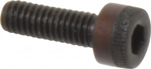 Socket Cap Screw: M4 x 0.7, 12 mm Length Under Head, Socket Cap Head, Hex Socket Drive, Alloy Steel, Black Oxide Finish MPN:.4C12KCS