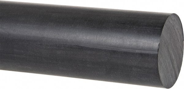 Plastic Rod: Polyphenylene Oxide (Noryl), 8' Long, 3/4