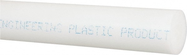 Plastic Rod: Acetal, 8' Long, 3/4