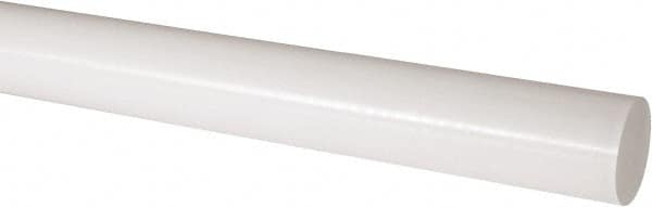 Plastic Rod: Acetal, 2' Long, 2-1/2
