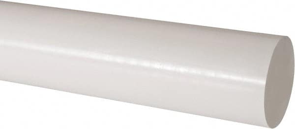 Plastic Rod: Acetal, 1' Long, 3