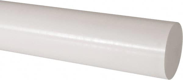 Plastic Rod: Acetal, 2' Long, 3