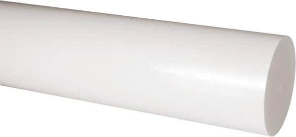 Plastic Rod: Acetal, 2' Long, 3-1/2