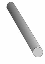 Plastic Rod: Acetal (PTFE-Filled), 2' Long, 2