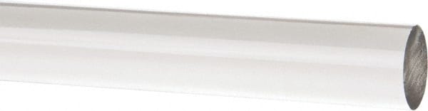 Plastic Rod: Acrylic, 6' Long, 1-1/2