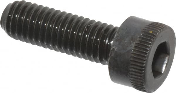 Socket Cap Screw: M5 x 0.8, 16 mm Length Under Head, Socket Cap Head, Hex Socket Drive, Alloy Steel, Black Oxide Finish MPN:.5C16KCS