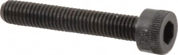 Socket Cap Screw: M5 x 0.8, 30 mm Length Under Head, Socket Cap Head, Hex Socket Drive, Alloy Steel, Black Oxide Finish MPN:.5C30KCS