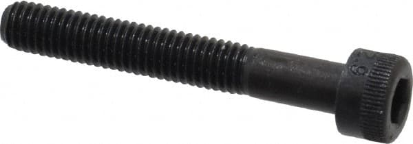 Socket Cap Screw: M5 x 0.8, 35 mm Length Under Head, Socket Cap Head, Hex Socket Drive, Alloy Steel, Black Oxide Finish MPN:.5C35KCS