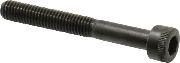 Socket Cap Screw: M5 x 0.8, 40 mm Length Under Head, Socket Cap Head, Hex Socket Drive, Alloy Steel, Black Oxide Finish MPN:.5C40KCS