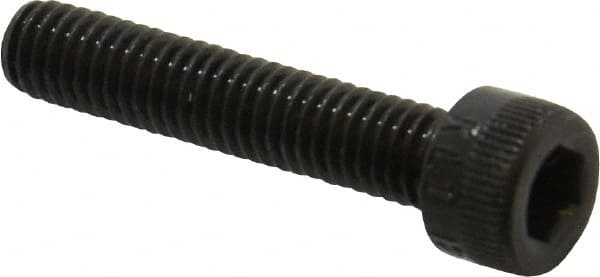 Socket Cap Screw: M6 x 1, 30 mm Length Under Head, Socket Cap Head, Hex Socket Drive, Alloy Steel, Black Oxide Finish MPN:.6C30KCS