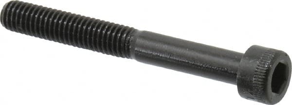 Socket Cap Screw: M6 x 1, 50 mm Length Under Head, Socket Cap Head, Hex Socket Drive, Alloy Steel, Black Oxide Finish MPN:.6C50KCS