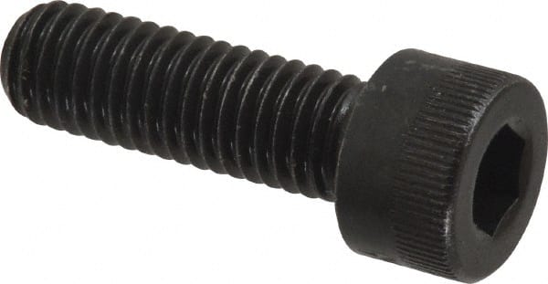 Socket Cap Screw: M8 x 1.25, 25 mm Length Under Head, Socket Cap Head, Hex Socket Drive, Alloy Steel, Black Oxide Finish MPN:.8C25KCS