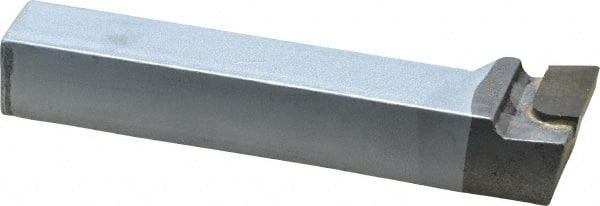 Single Point Tool Bit: 5/8'' Shank Width, 5/8'' Shank Height, C2 Solid Carbide Tipped, RH, FR, Offset End Cutting MPN:905