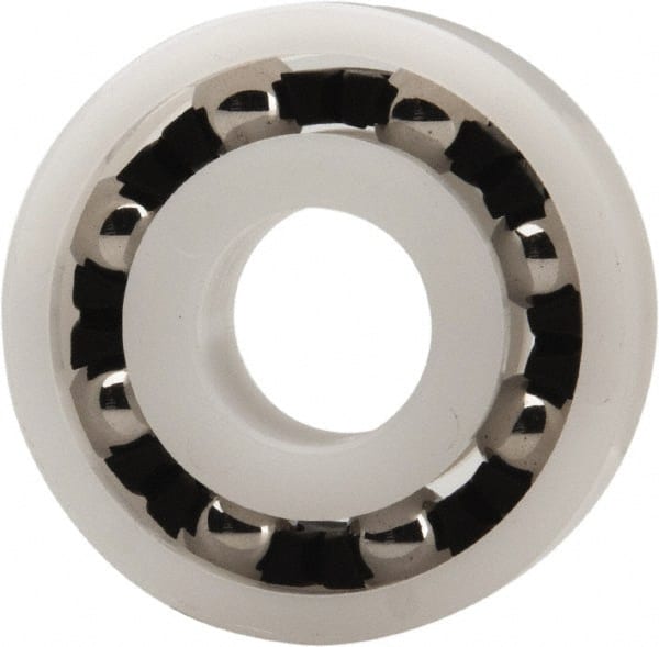 Deep Groove Ball Bearing: 22 mm OD, Open MPN:A608-6