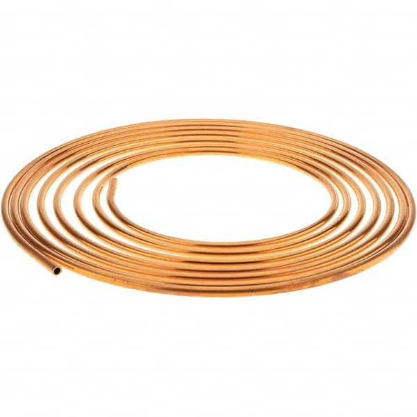 Metal Tube, Tube Type: Refrigeration , Material: Copper , Outside Diameter (Inch): 3/8 , Wall Thickness (Decimal Inch): 0.0490 , Tube Length: 25 ft  MPN:11208